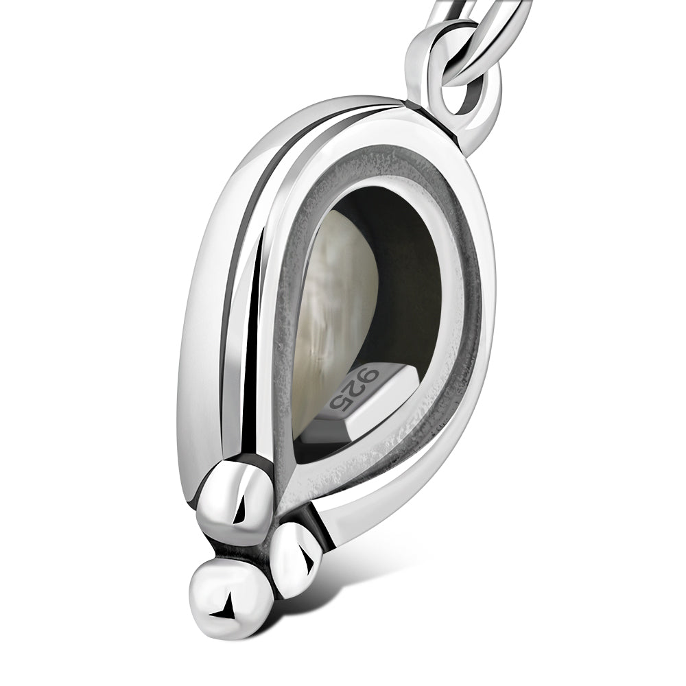 Mother Of Pearl Shell Pear Shaped Ethnic Style Drop Hook Earrings