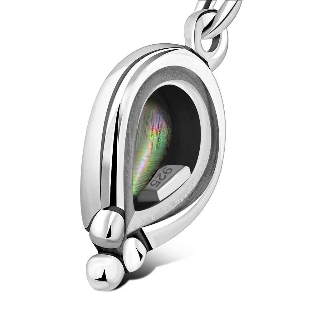 Abalone Shell Pear Shaped Ethnic Style Drop Hook Earrings