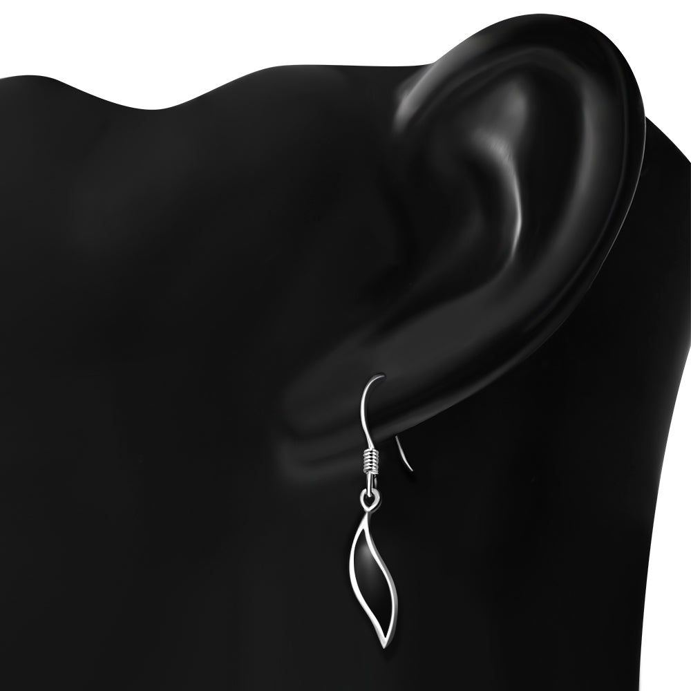 Black Onyx Sterling Silver Earrings