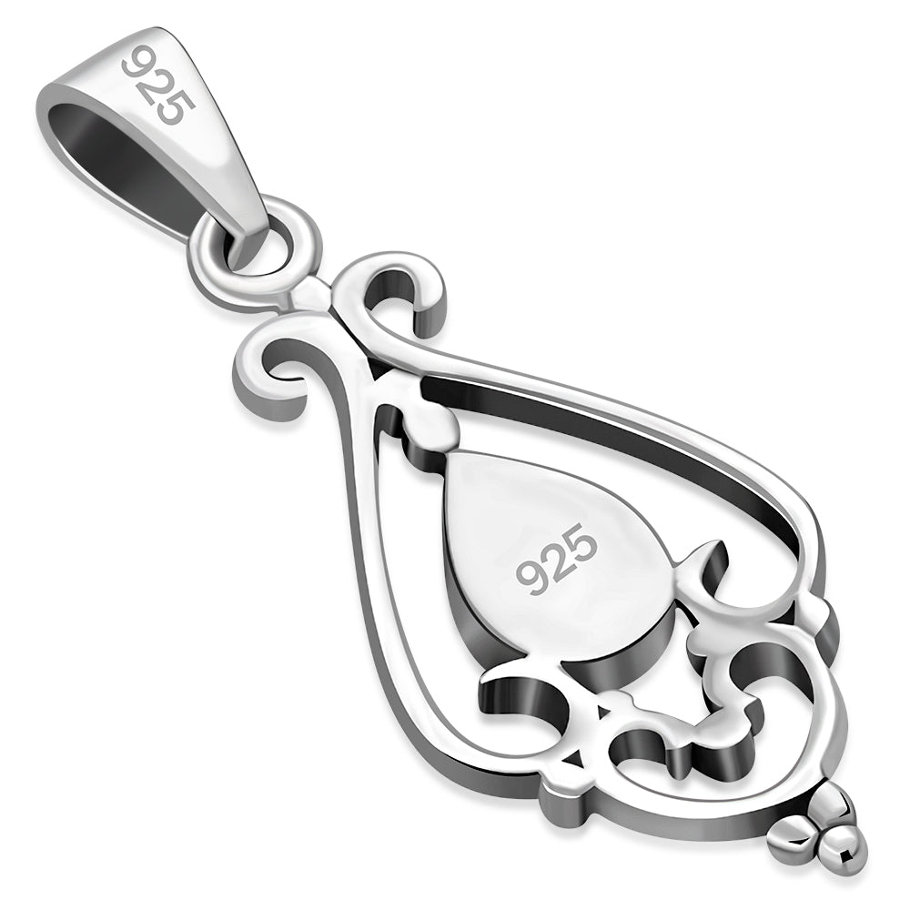 Turquoise Sterling Silver Pendant