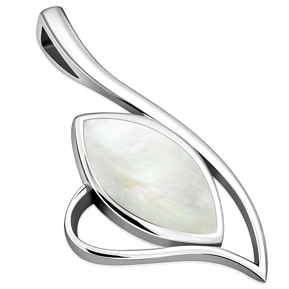 Mother of Pearl Sterling Silver Pendant