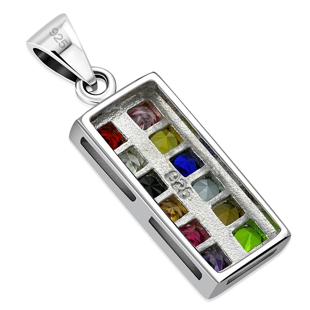 Small Silver Hoshen Pendant