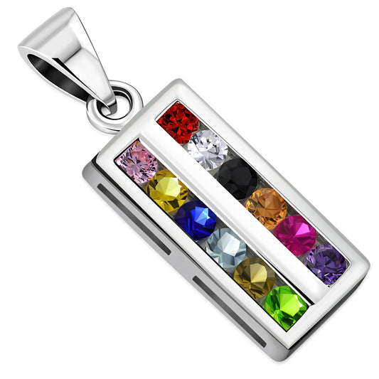 Small Silver Hoshen Pendant