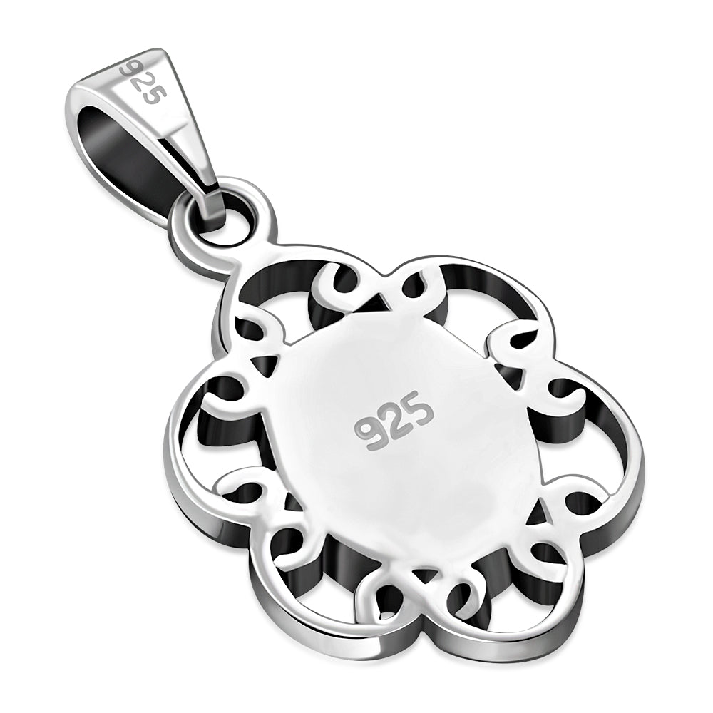 Mother of Pearl Sterling Silver Pendant