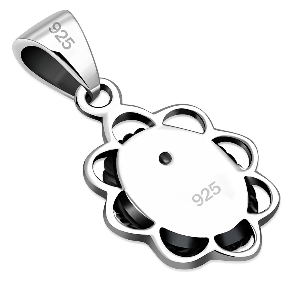 Mother of Pearl Sterling Silver Pendant