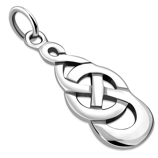 Small Celtic Knot Silver Pendant