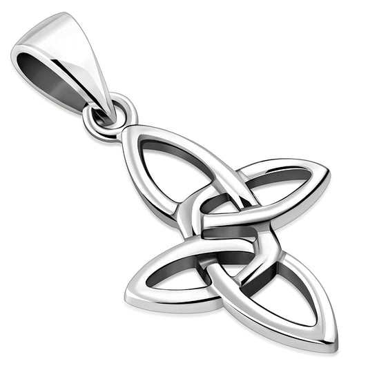 Small Celtic Knot Silver Pendant