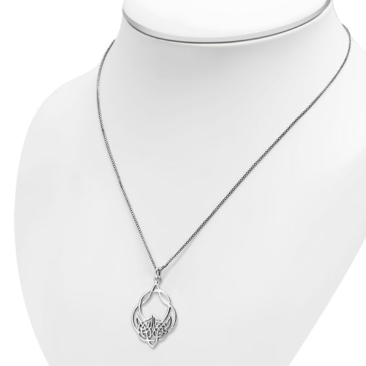 Celtic Knot Medium Silver Pendant