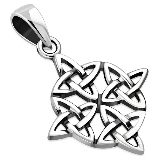 Celtic Knot Silver Pendant