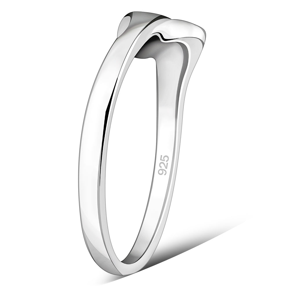 Black Onyx Sterling Silver Drops Ring