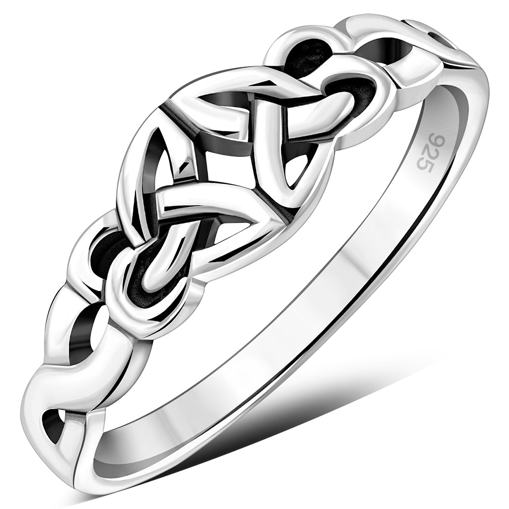 Celtic Trinity Knot Silver Ring