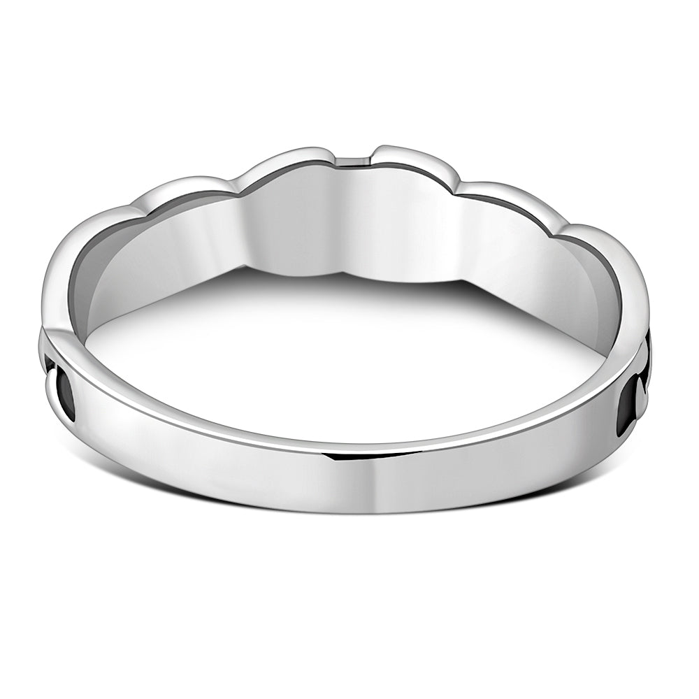 Plain Celtic Knot Silver Ring
