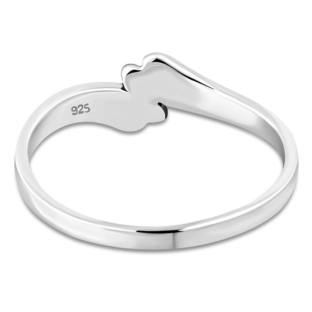 Sterling Silver Plain Band Ring