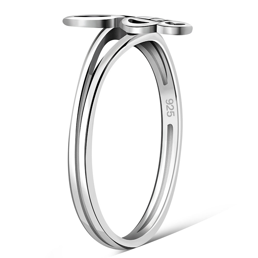 Musical Note Sterling Silver Ring