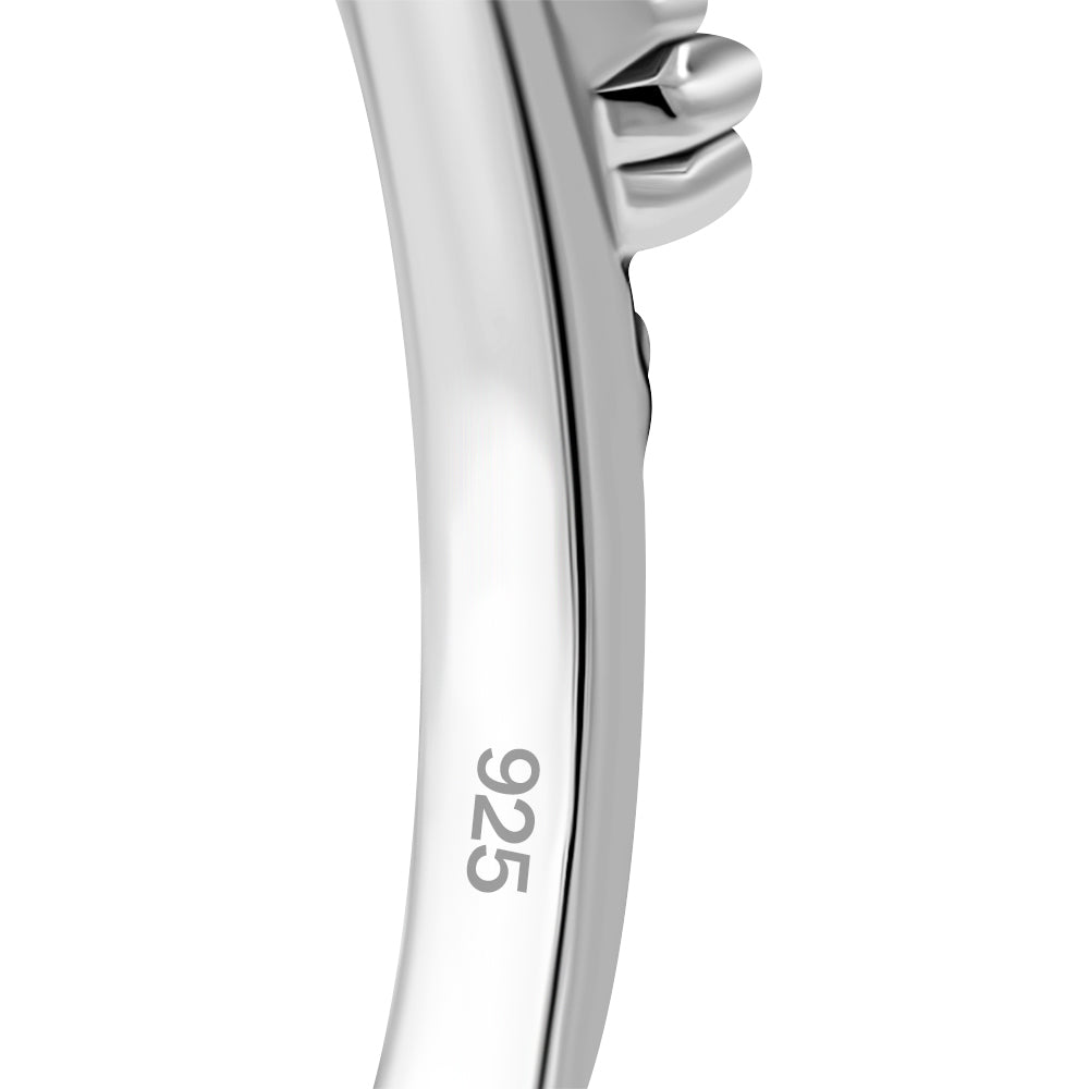 Flowers Sterling Silver Ring