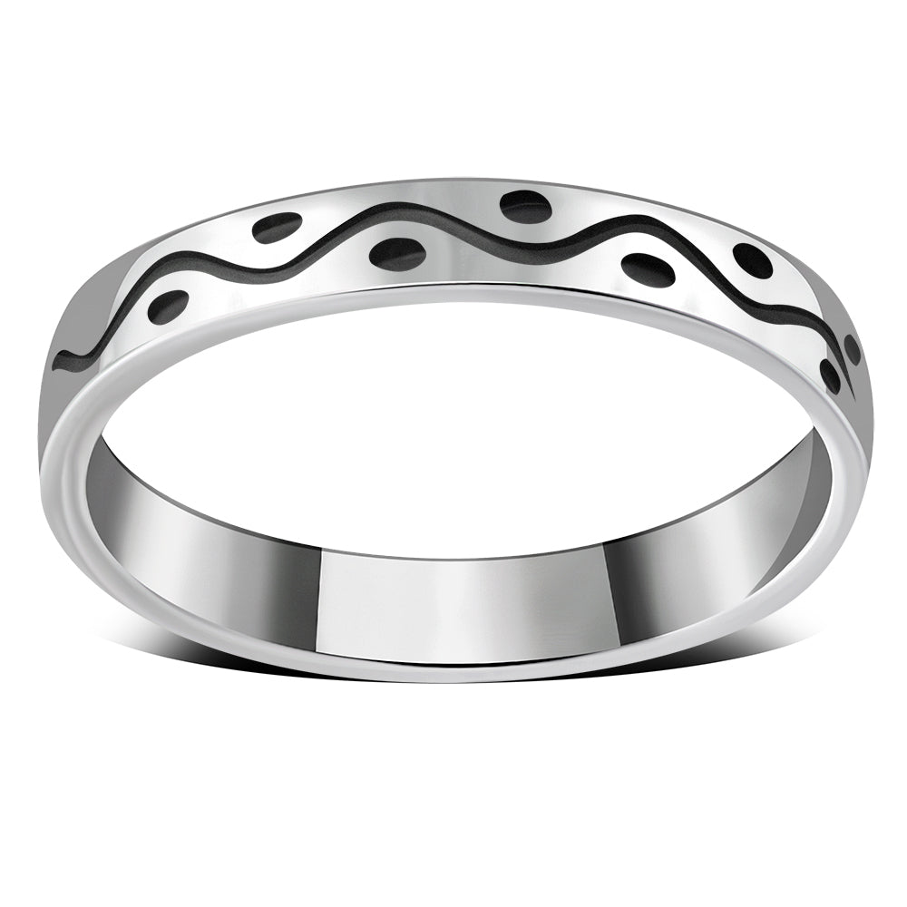 Silver Band Ring