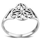 Sterling Silver Celtic Trinity Knot Ring