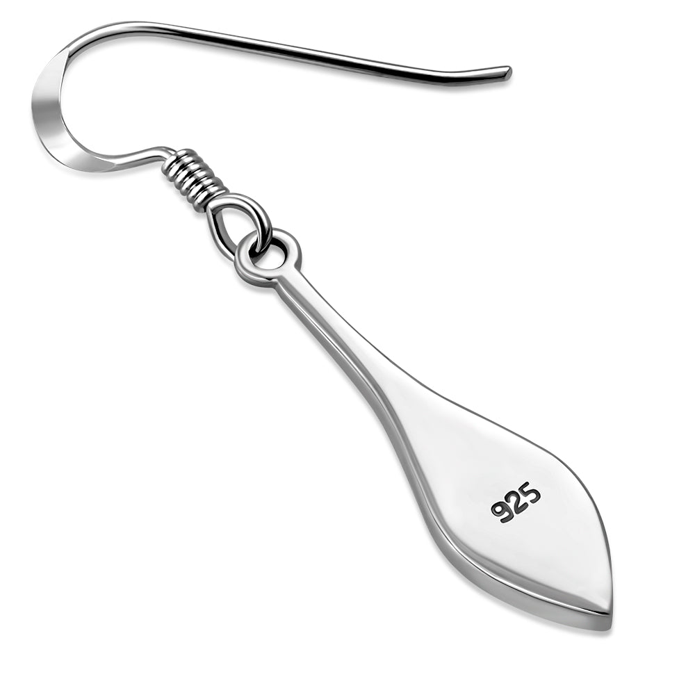 Abalone Shell Sterling Silver Earrings