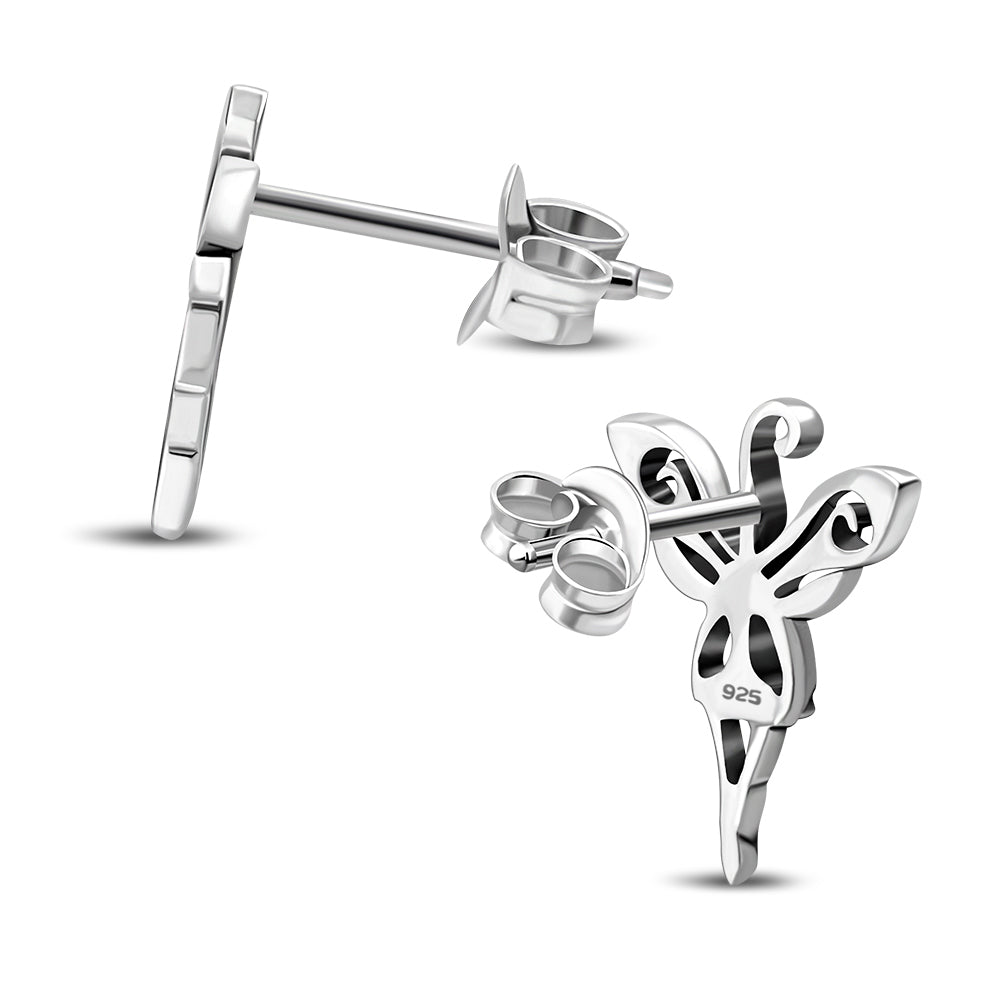 Fairy Silver Stud Earrings