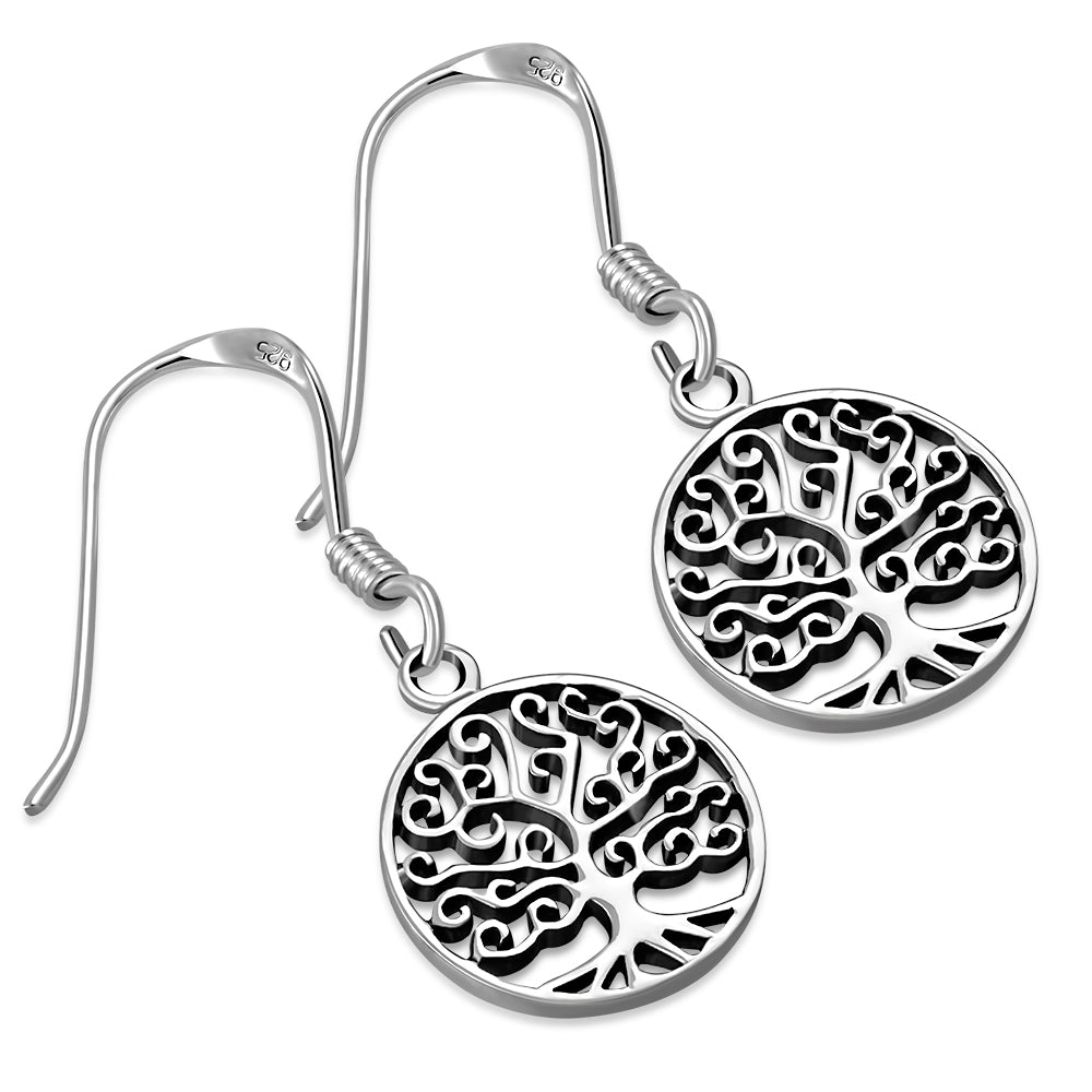 Tree of Life Sterling Silver Earrings