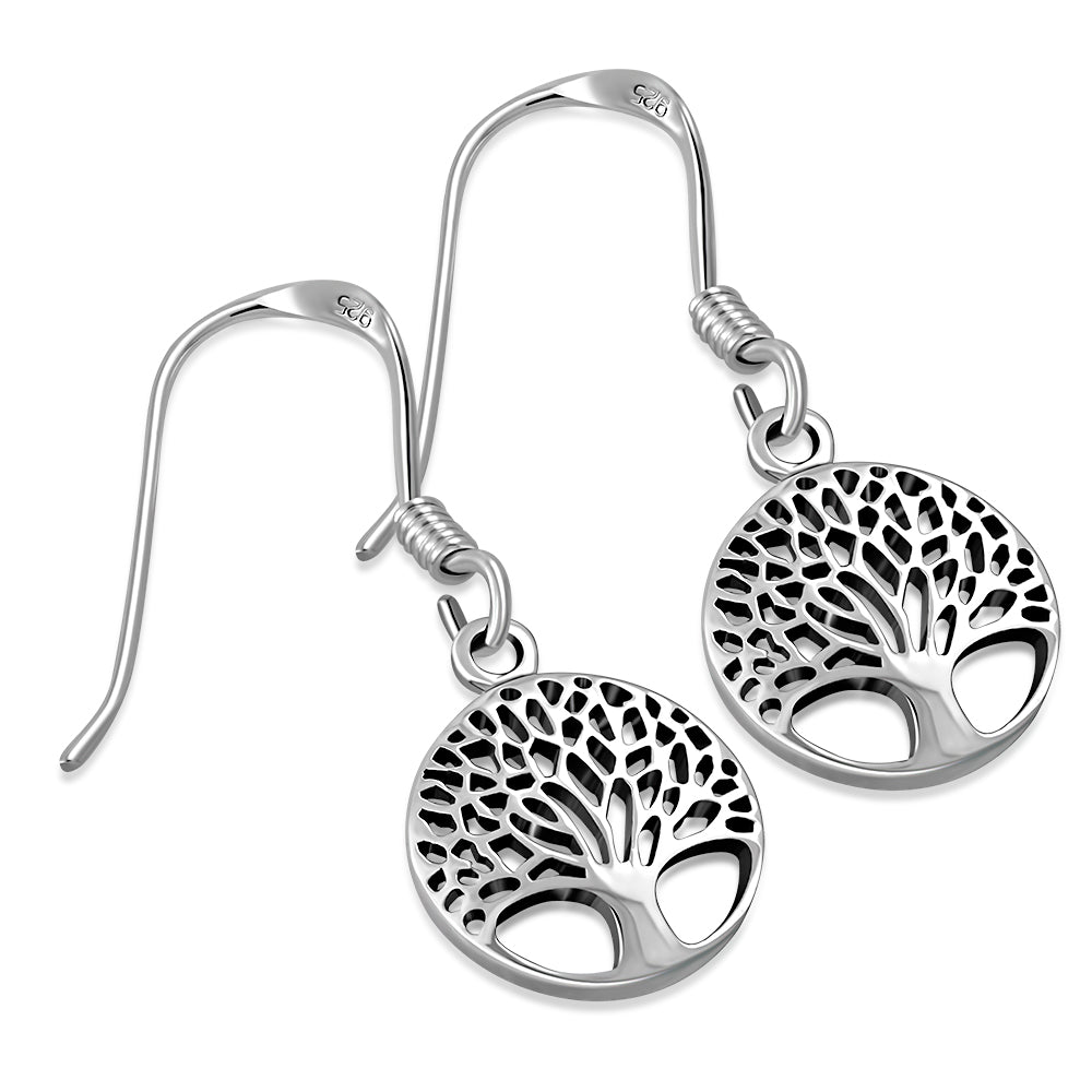 Tree of Life Sterling Silver Earrings