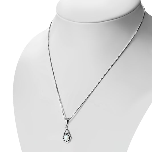Mother of Pearl Sterling Silver Pendant