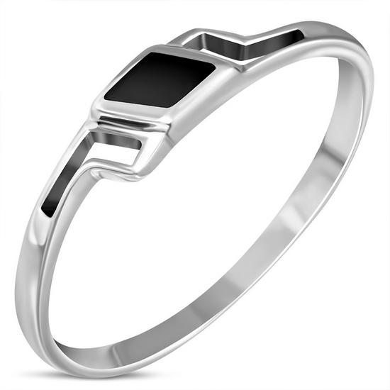 Black Onyx Sterling Silver Ring