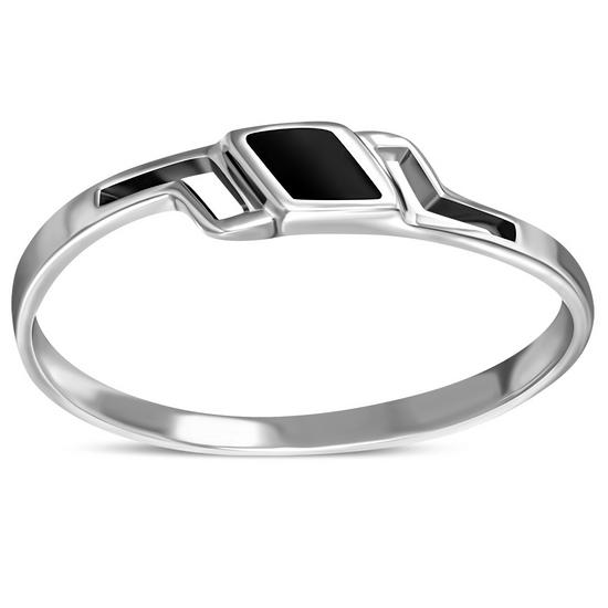 Black Onyx Sterling Silver Ring