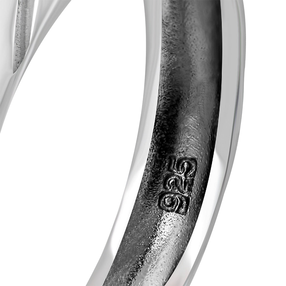 Plain Simple Sterling Silver Ring