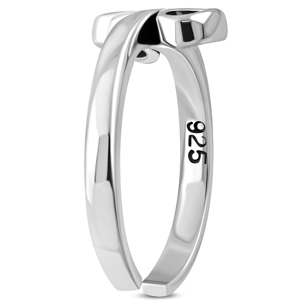 Spiral Silver Toe Ring