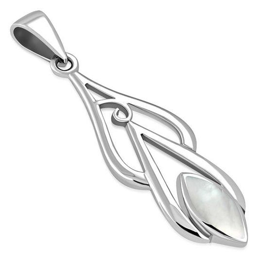 Mother of Pearl Silver Pendant