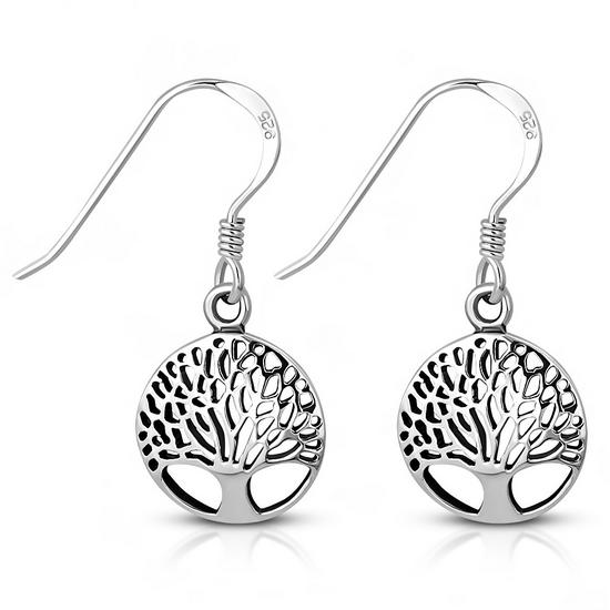 Tree of Life Sterling Silver Earrings