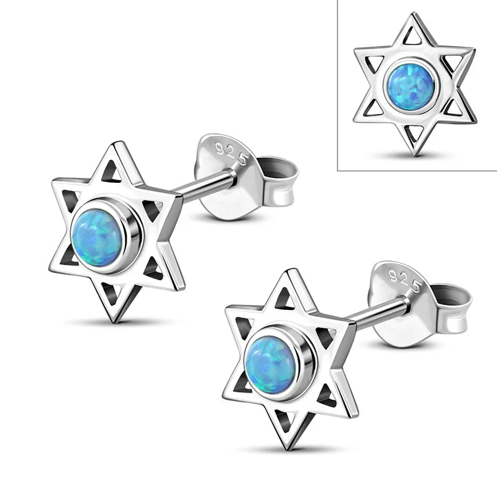 Discover the Symbolism Behind Jewish Judaica Stud Earrings - Creidne Jewelry