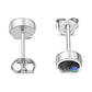6.20mm | Abalone Shell Sterling Silver Stud Earrings