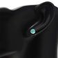 6mm | Turquoise Round Sterling Silver Stud Earrings