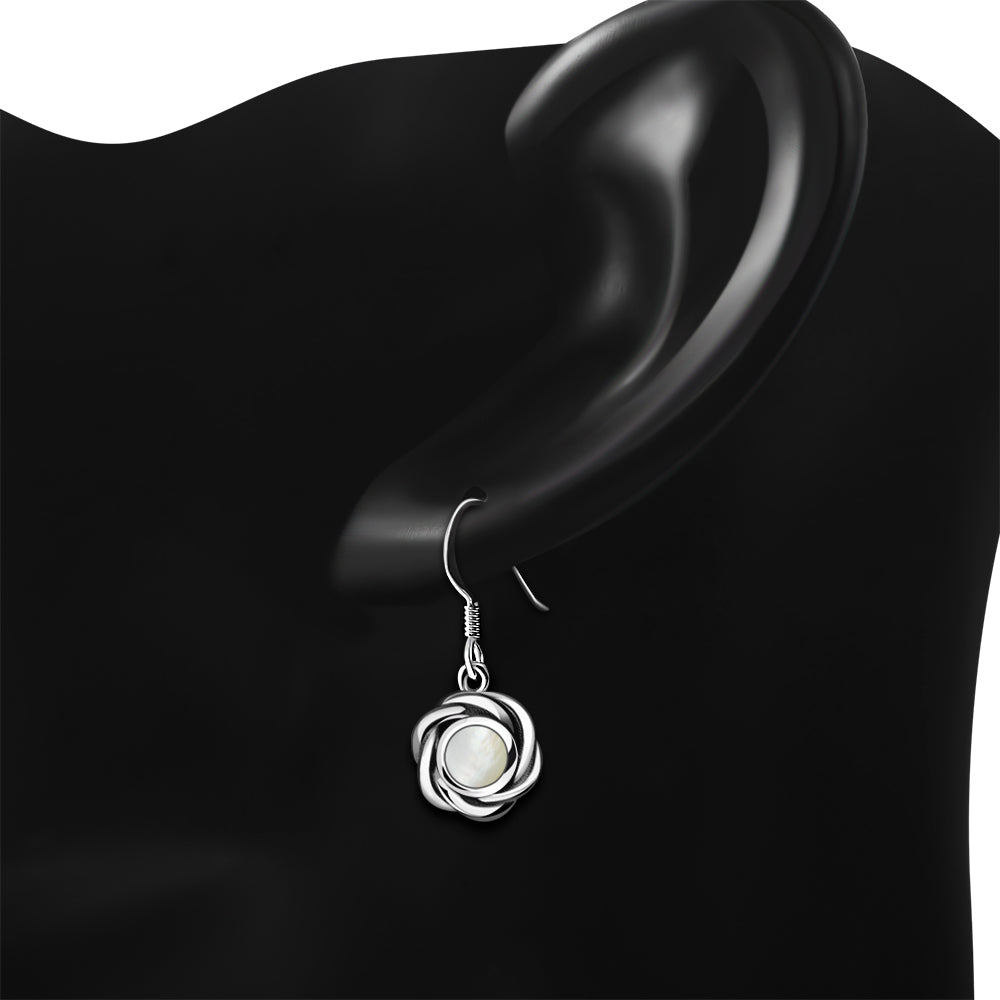 Mother of Pearl Sterling Silver Earrings