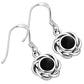 Black Onyx Sterling Silver Earrings