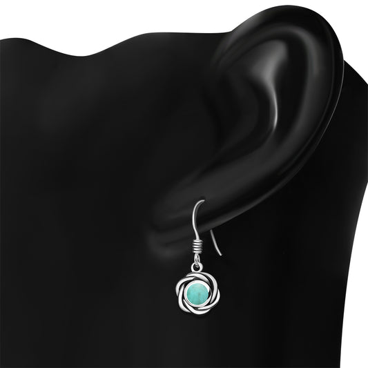 Turquoise Sterling Silver Earrings