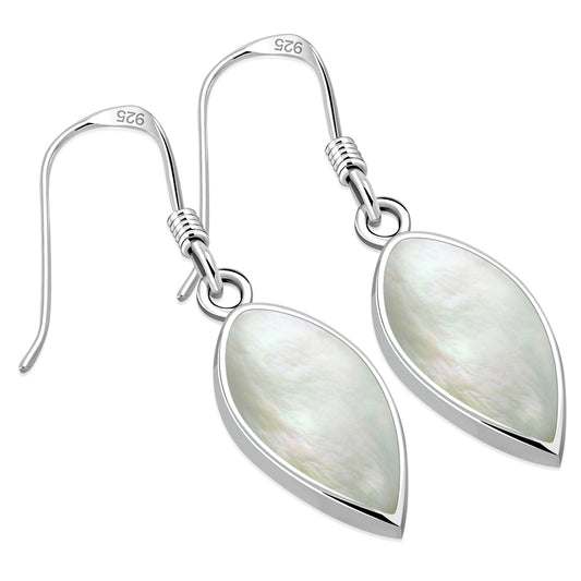 Mother of Pearl Sterling Silver Earrings