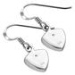 Abalone Shell Reuleaux Triangle Silver Earrings