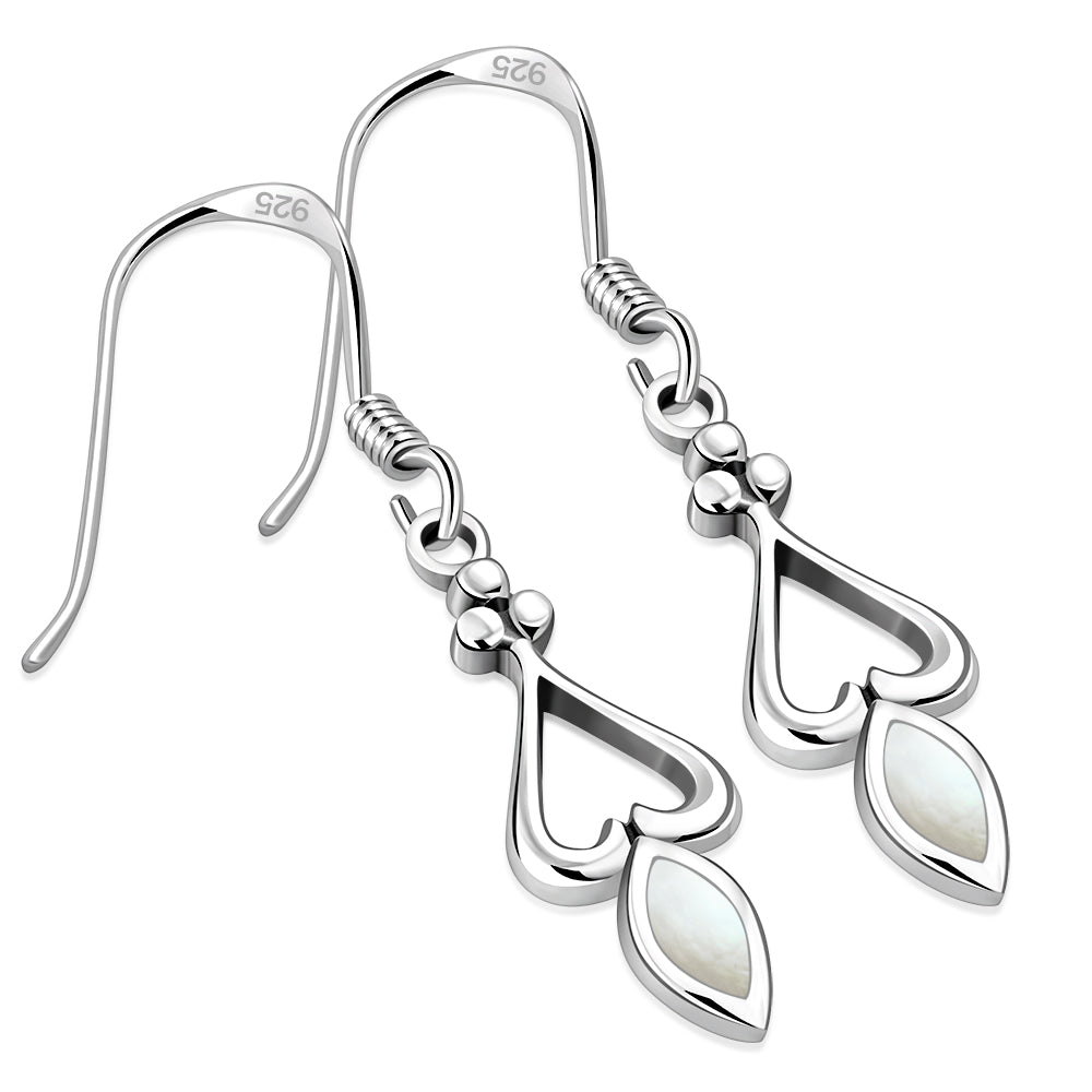 Mother of Pearl Sterling Silver Earrings