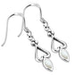 Mother of Pearl Sterling Silver Earrings