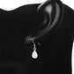 Mother of Pearl Drop Sterling Silver Earrings