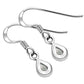 Mother of Pearl Drop Sterling Silver Earrings