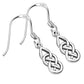 Small Celtic Knot Silver Earrings