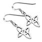 Celtic Knot Solid Silver Earrings