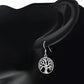 Tree of Life Silver Earrings