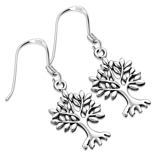 Tree of Life Sterling Silver Earrings