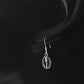 Scottish Thistle Sterling Silver Earrings