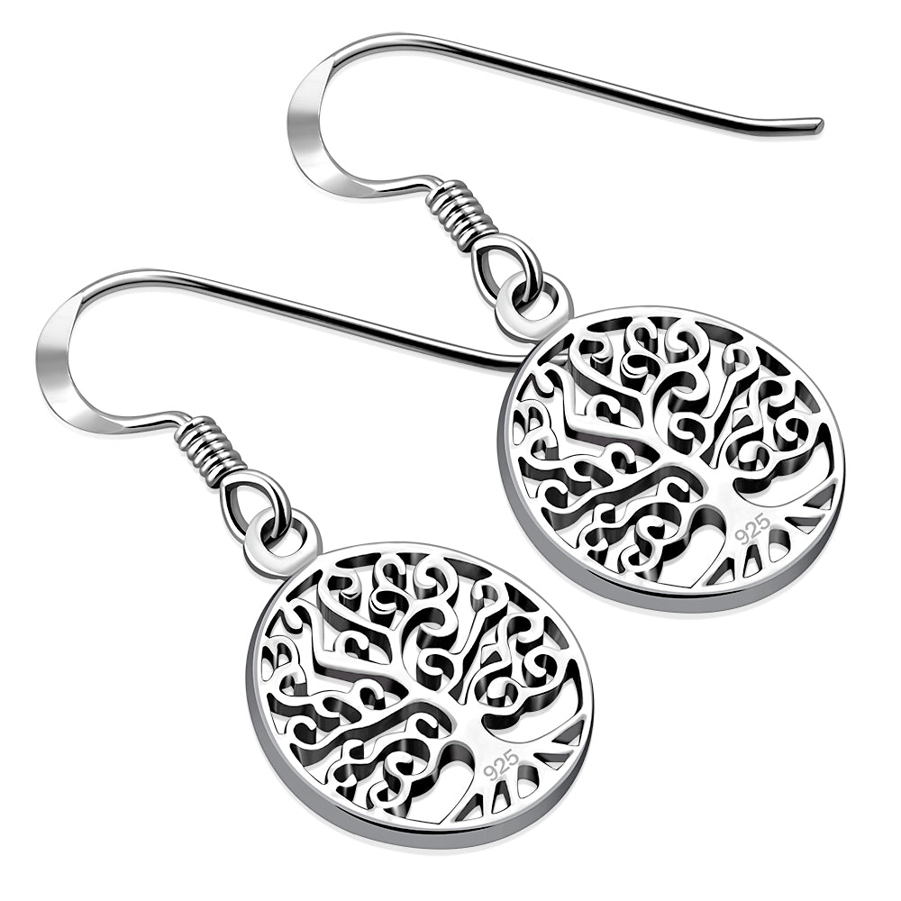 Tree of Life Sterling Silver Earrings